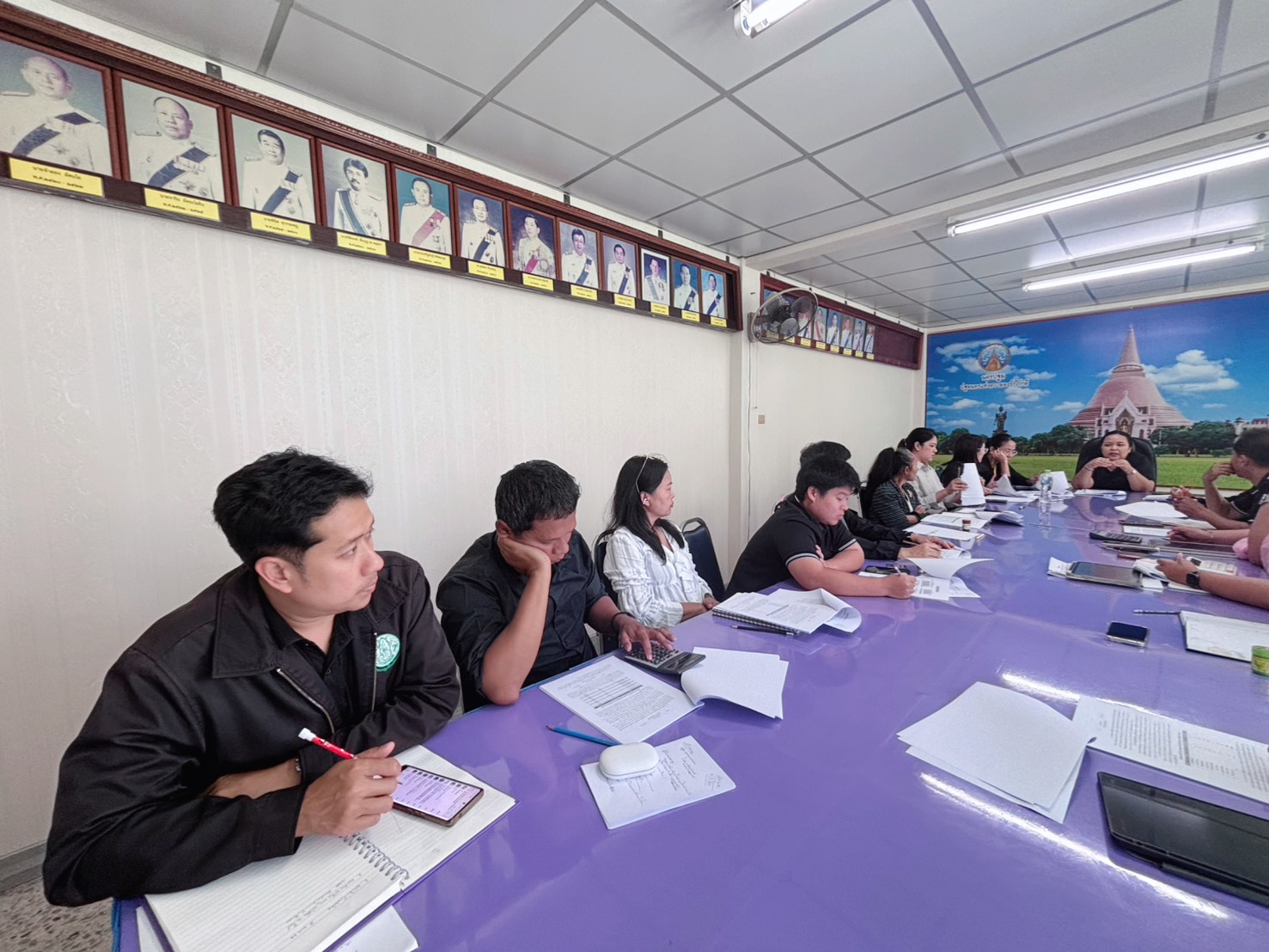 title - การประชุมสำนักงานการปฏิรูปที่ดินจังหวัดนครปฐม ประจำเดือนมีนาคม 2569